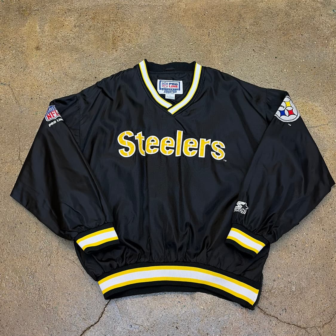 90s Made in KOREA 생산 미국 빈티지 스타터 NFL 바람막이 상품이미지1