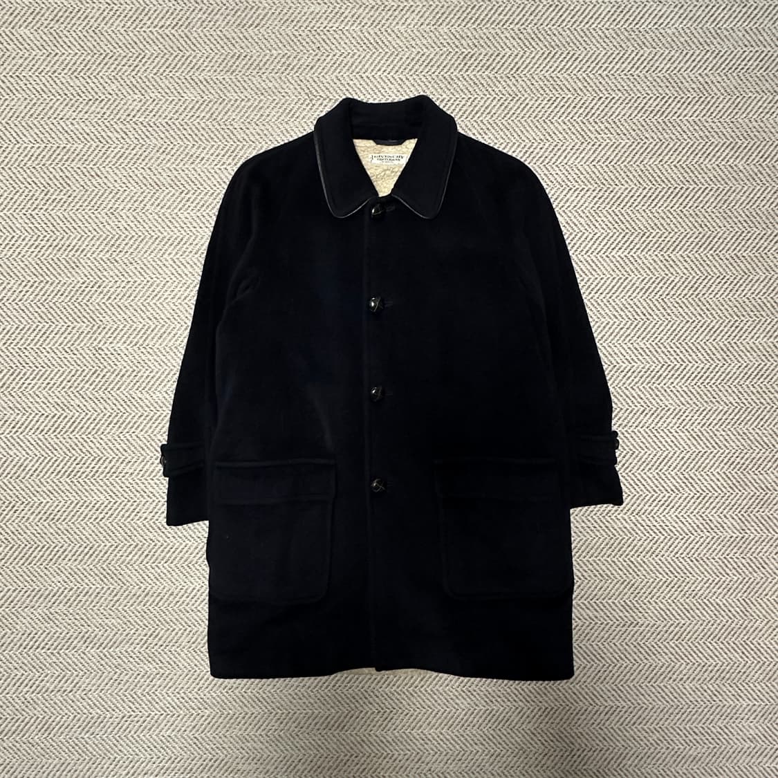 GIVENCHY old italy made coat dark navy 상품이미지1