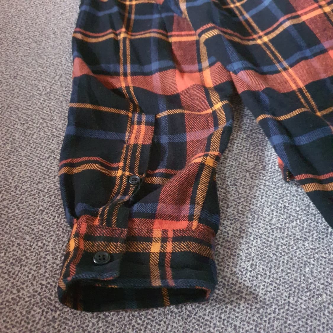 미국 수입 플란넬 체크 후드 셔츠 no.10 상품이미지9