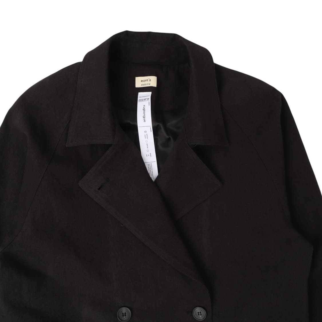 Eonts 애옹쓰 로우웨이스트 트렌치 코트 상품이미지2