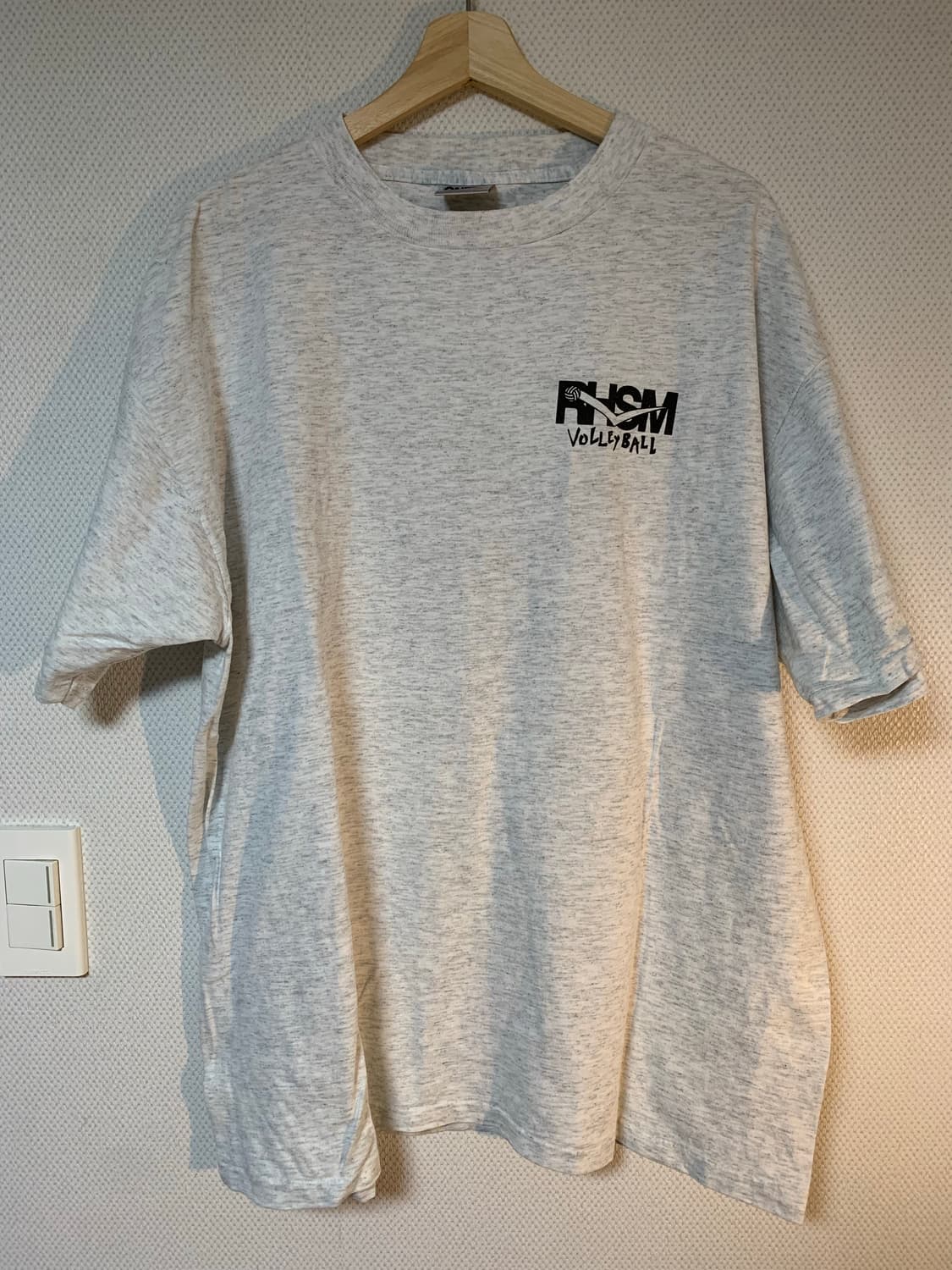 90s 미국빈티지 싱글스티치 Oneita 발리볼 백프린팅 XL 2XL 상품이미지4