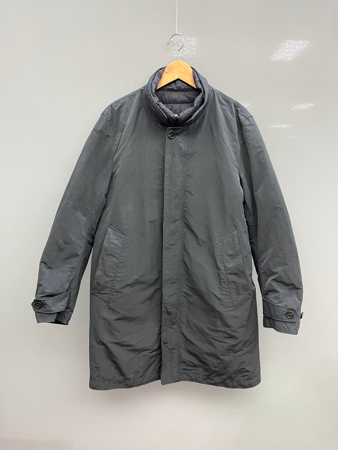 헤지스 하프넥  패딩코트 상품이미지1