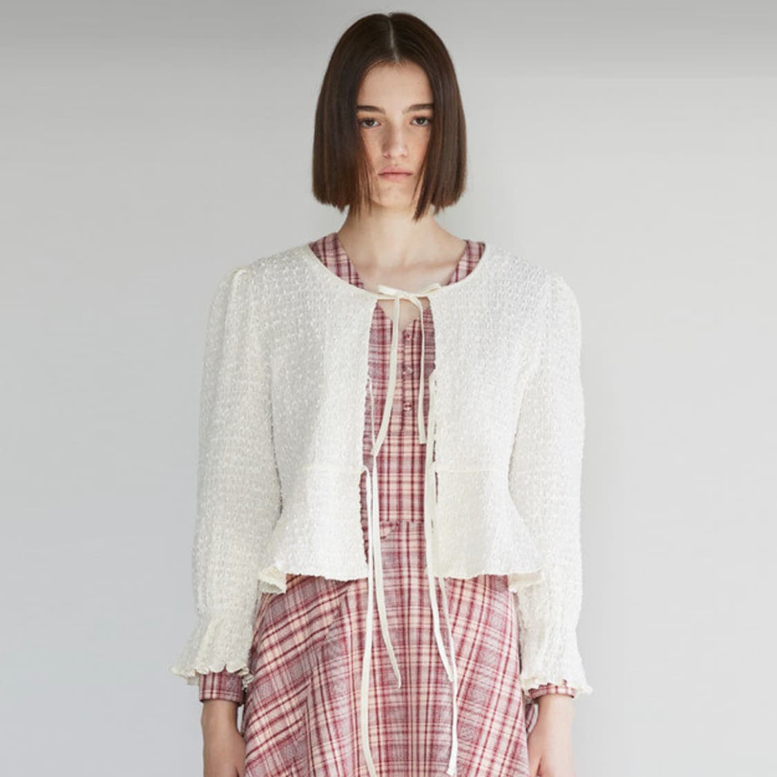 유어네임히얼 싱그러운 블라우스 55-66 새상품 상품이미지1