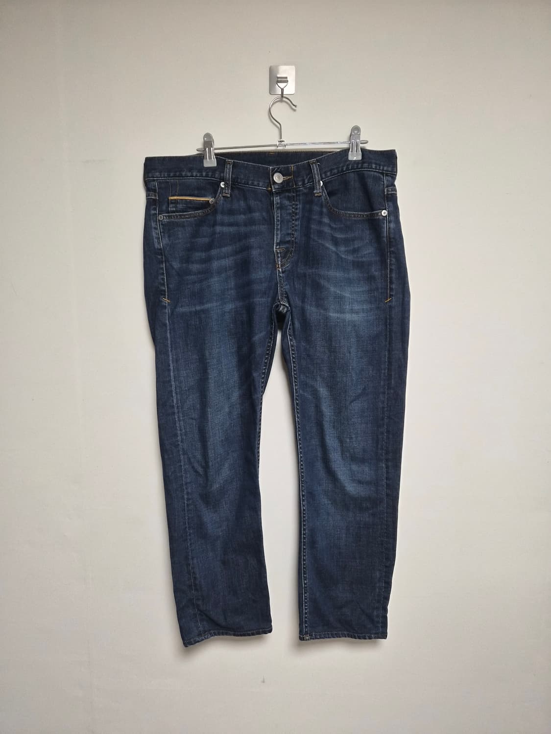 케어라벨CareLabel 워싱진 데님팬츠 33사이즈 P-22 상품이미지1