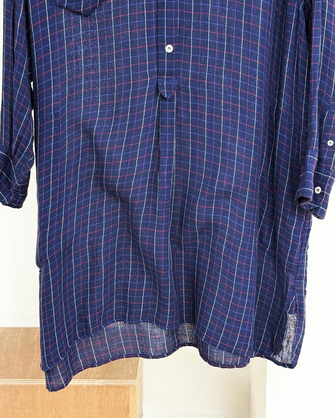 이자벨 마랑 에뚜왈 블루 디퓨젼 셔츠 드레스 상품이미지5