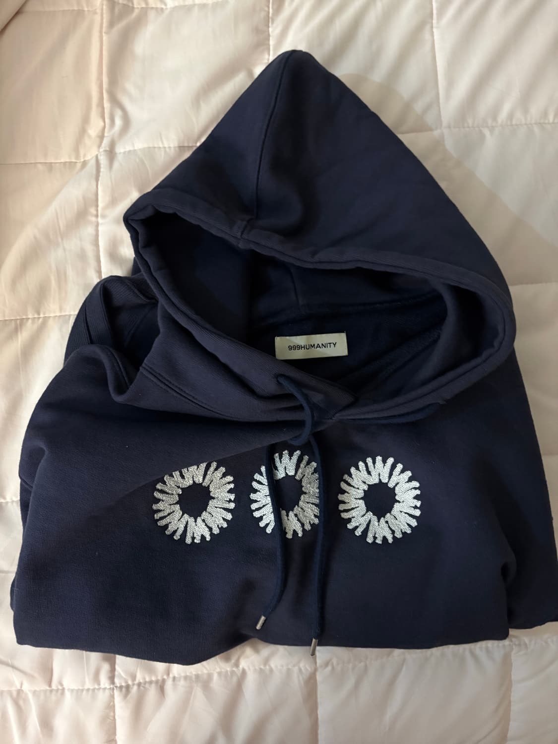못구함) 999휴머니티 EVD 후드 다크 네이비 상품이미지4