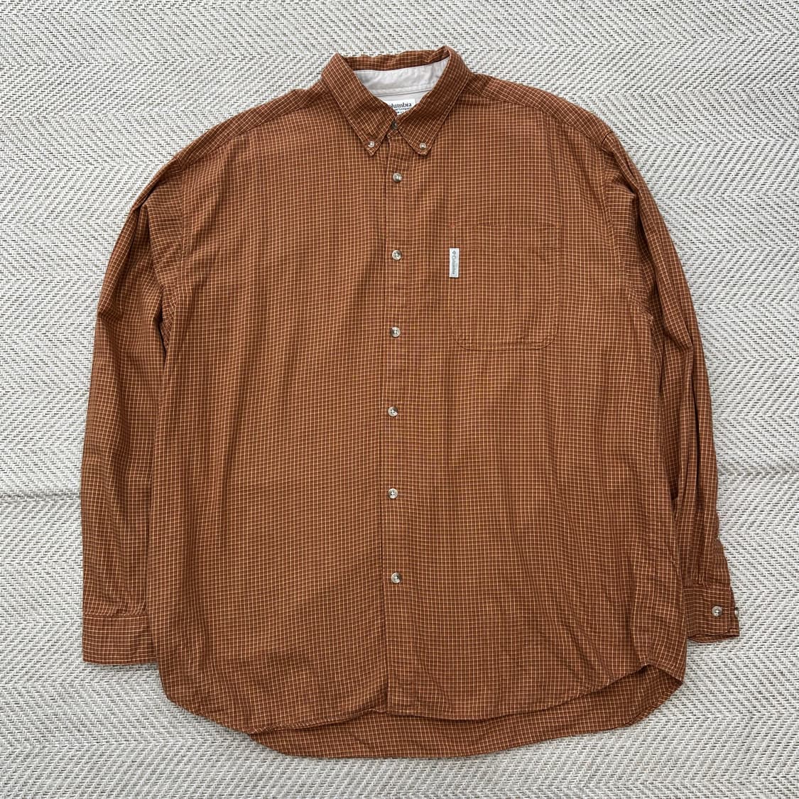 컬럼비아 원포켓 체크 셔츠 r2904 상품이미지1