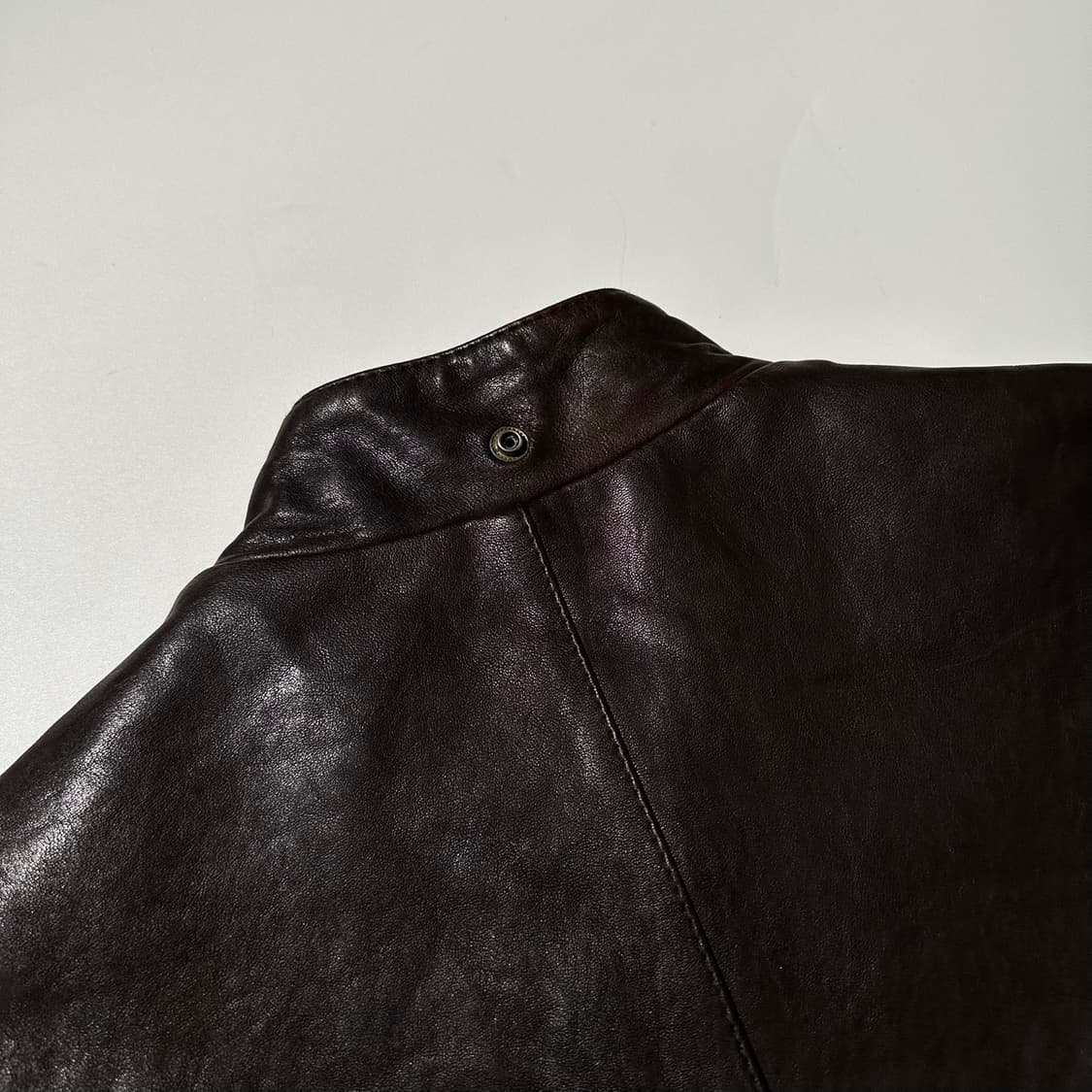 CP컴퍼니 램스킨 레더 싱글 자켓 상품이미지7