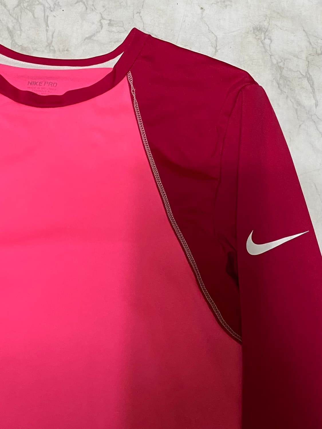 나이키 프로 여성 스판티셔츠 여성90 여성헬스 여성요가 여성필테 상품이미지2