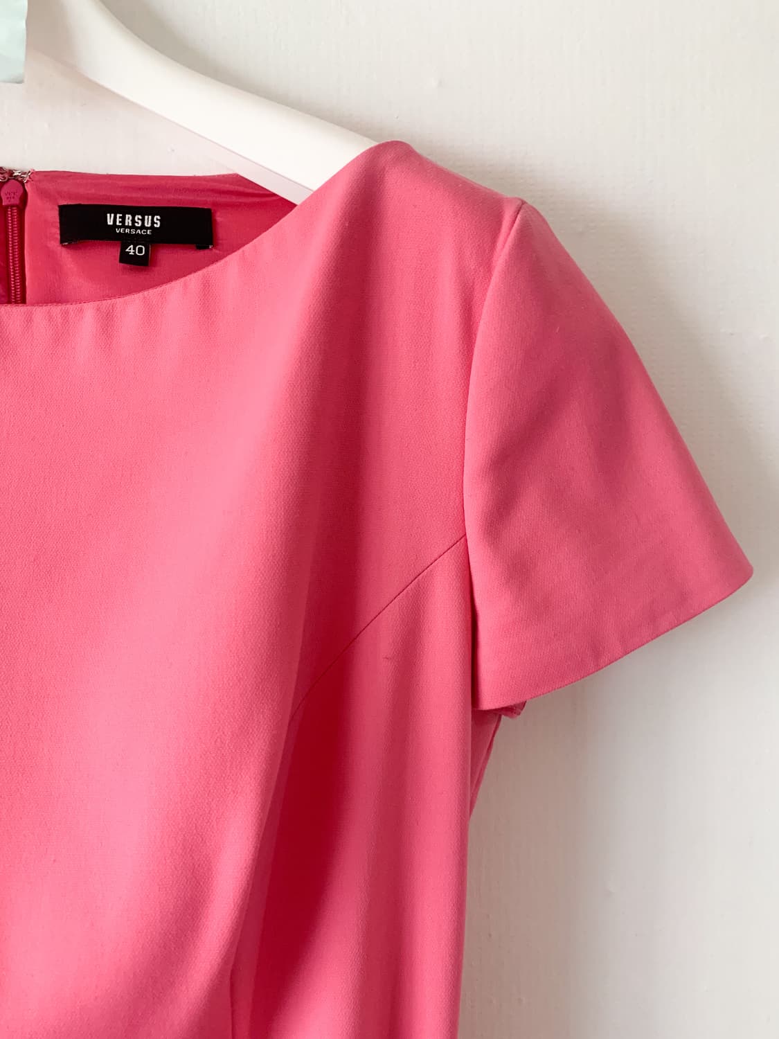 VERSUS 베르사체 핑크 슬림 핏 원피스 상품이미지7