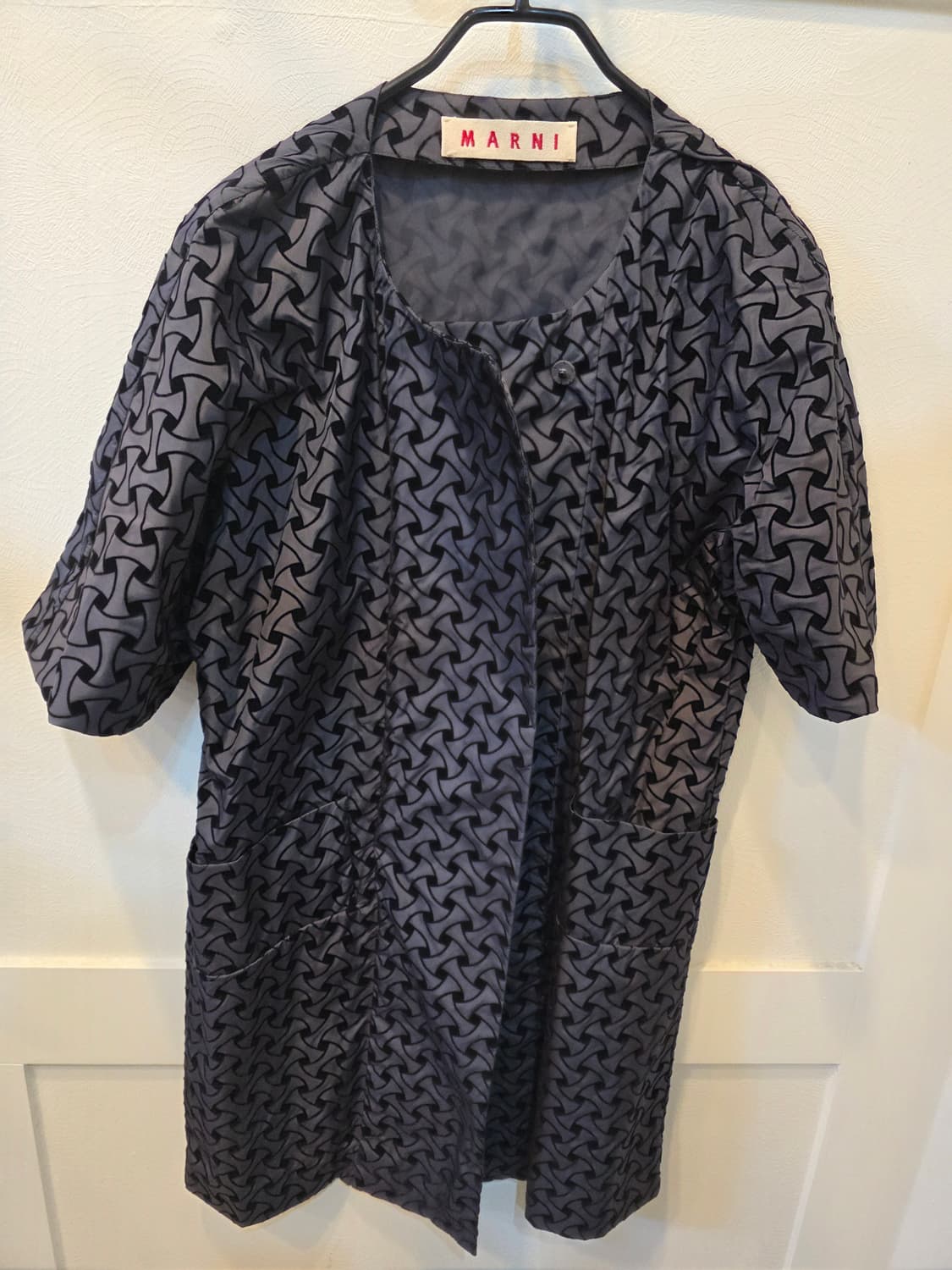 마르니 패턴 반팔 롱 가디건 상품이미지4