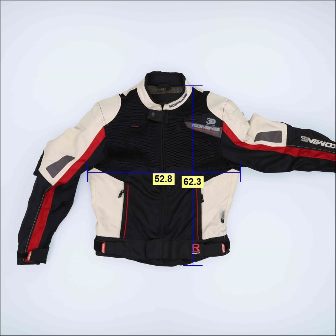 [EU XL] 코미네 메쉬 오토바이 자켓 0119H1 상품이미지5