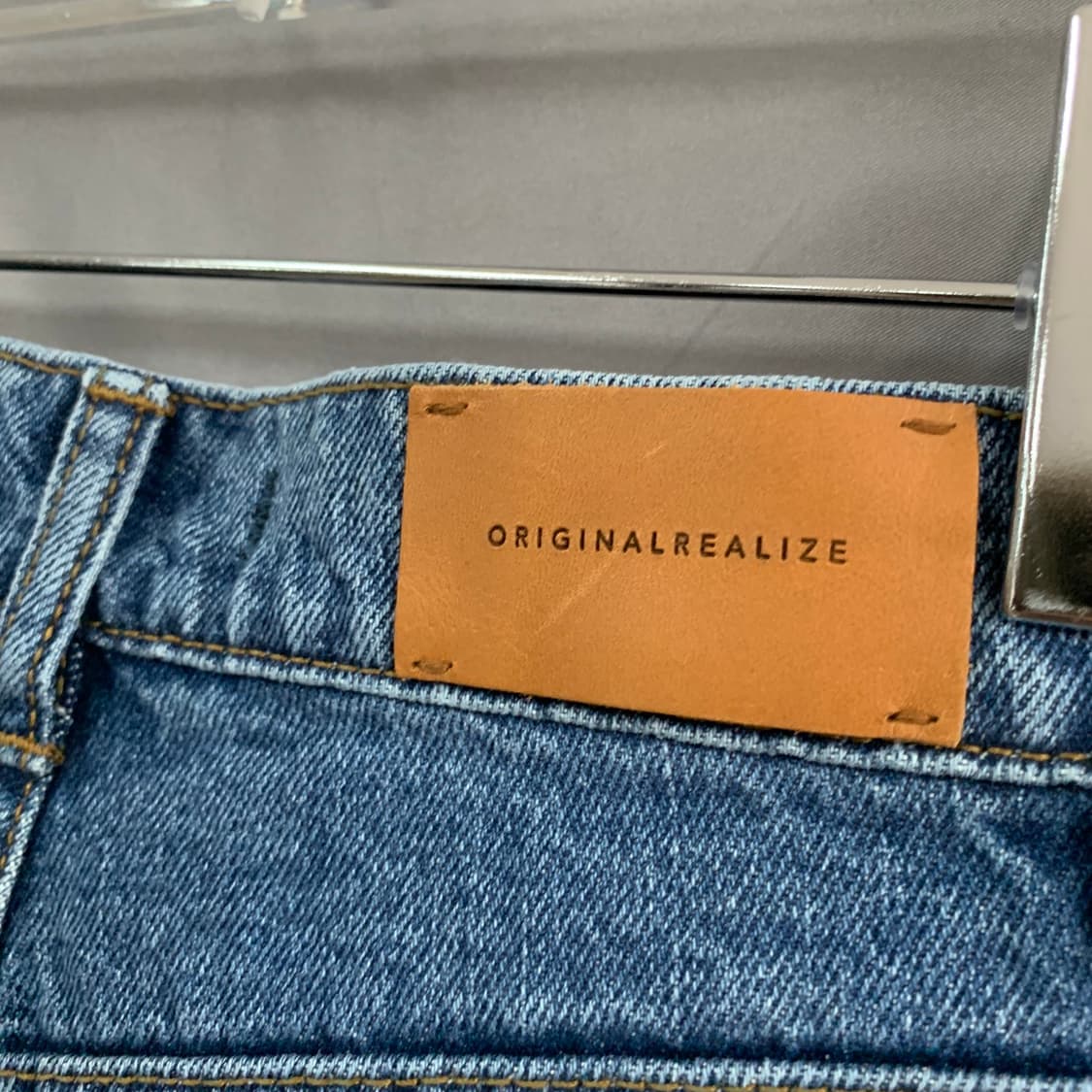 새상품 XS ORR 오르 스트레이트핏 워싱 데님 청바지 상품이미지3