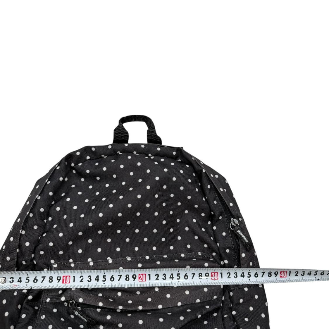 아식스 빈티지 도트 땡땡이 패턴 모리걸 백팩 가방 블랙 상품이미지4