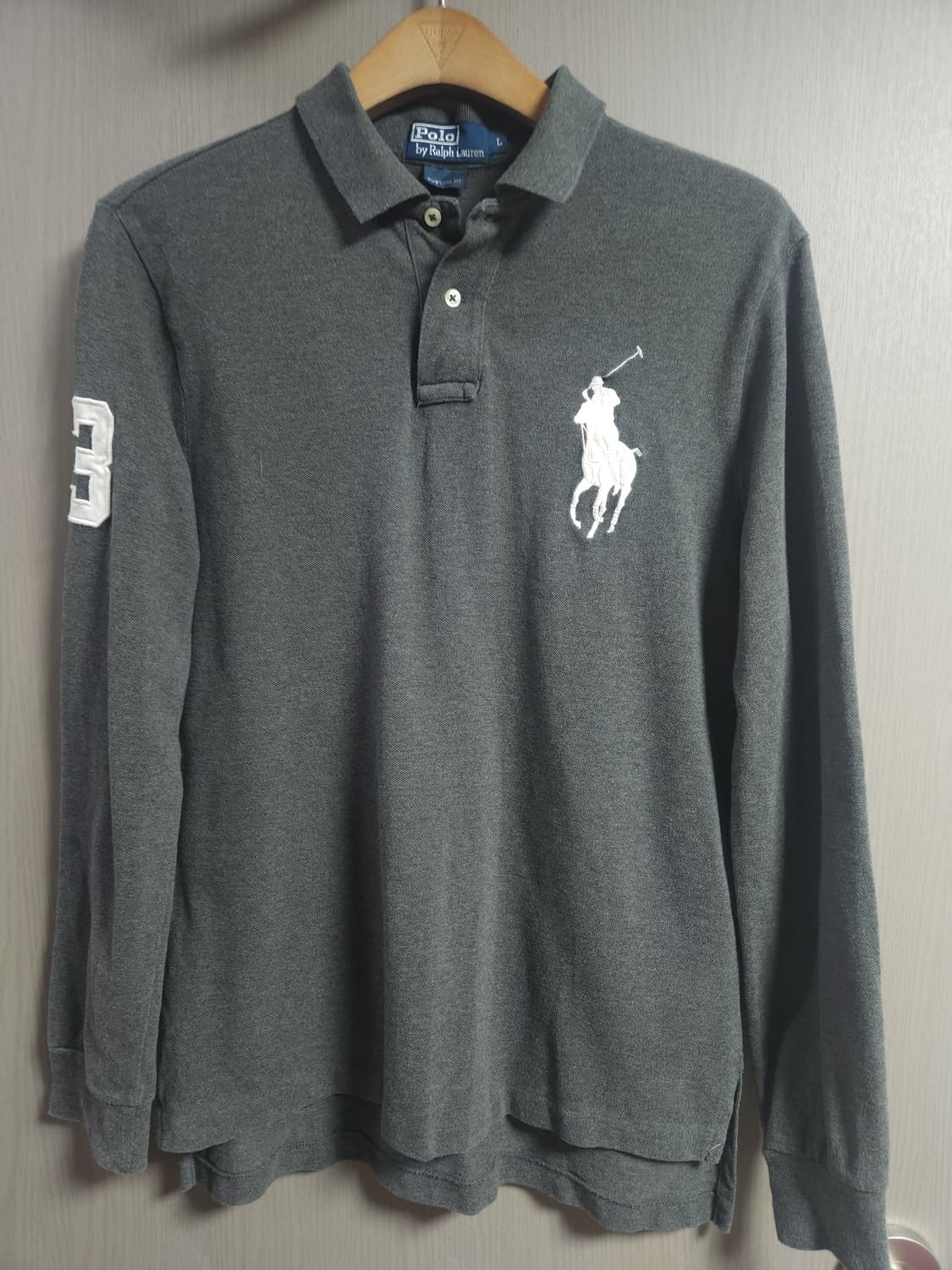 폴로 랄프로렌 빅포니 긴팔 카라티, L 상품이미지1