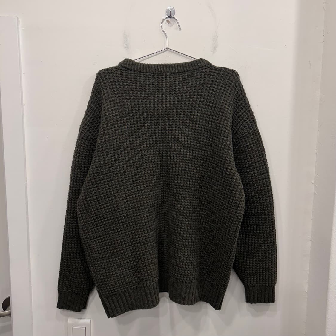 에스피오나지 헤비코튼 와플 오버핏 니트 상품이미지5