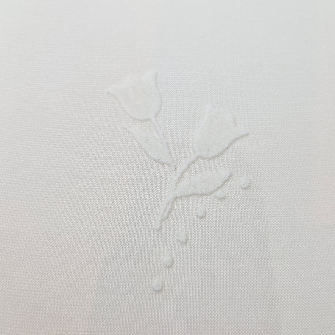 CARON FANCY 화이트 입체플라워 포인트 팬티스타킹 상품이미지1