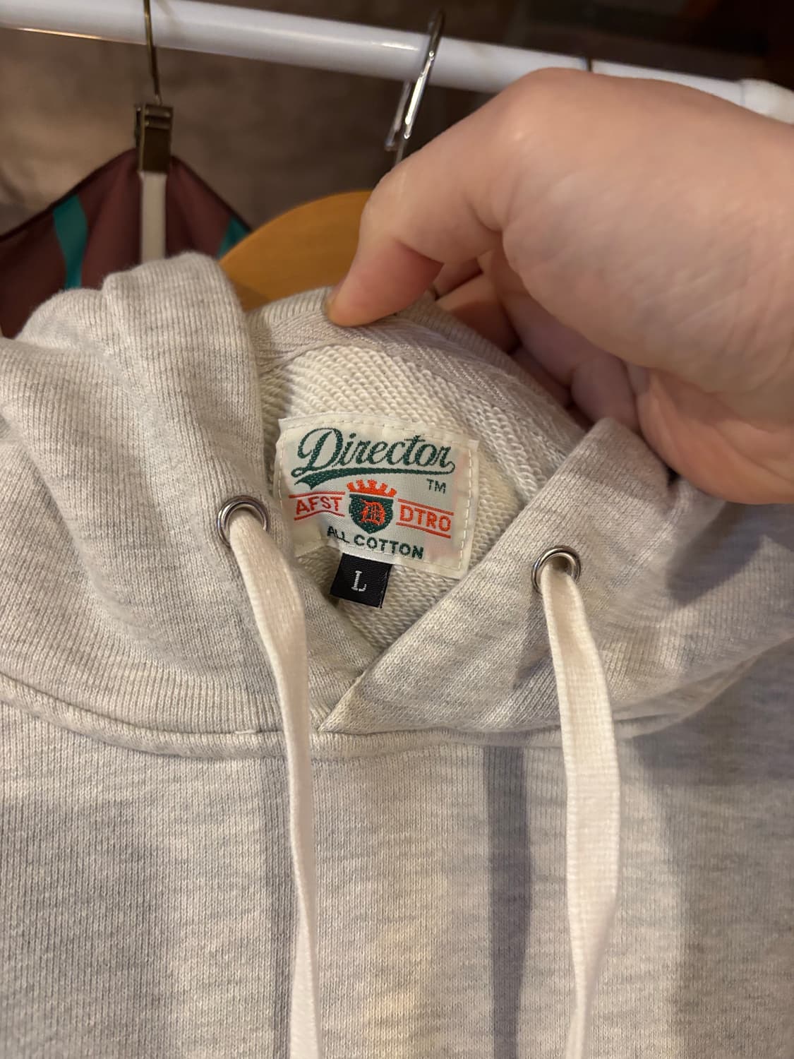 듀테로 디렉터 후드티 L 상품이미지3