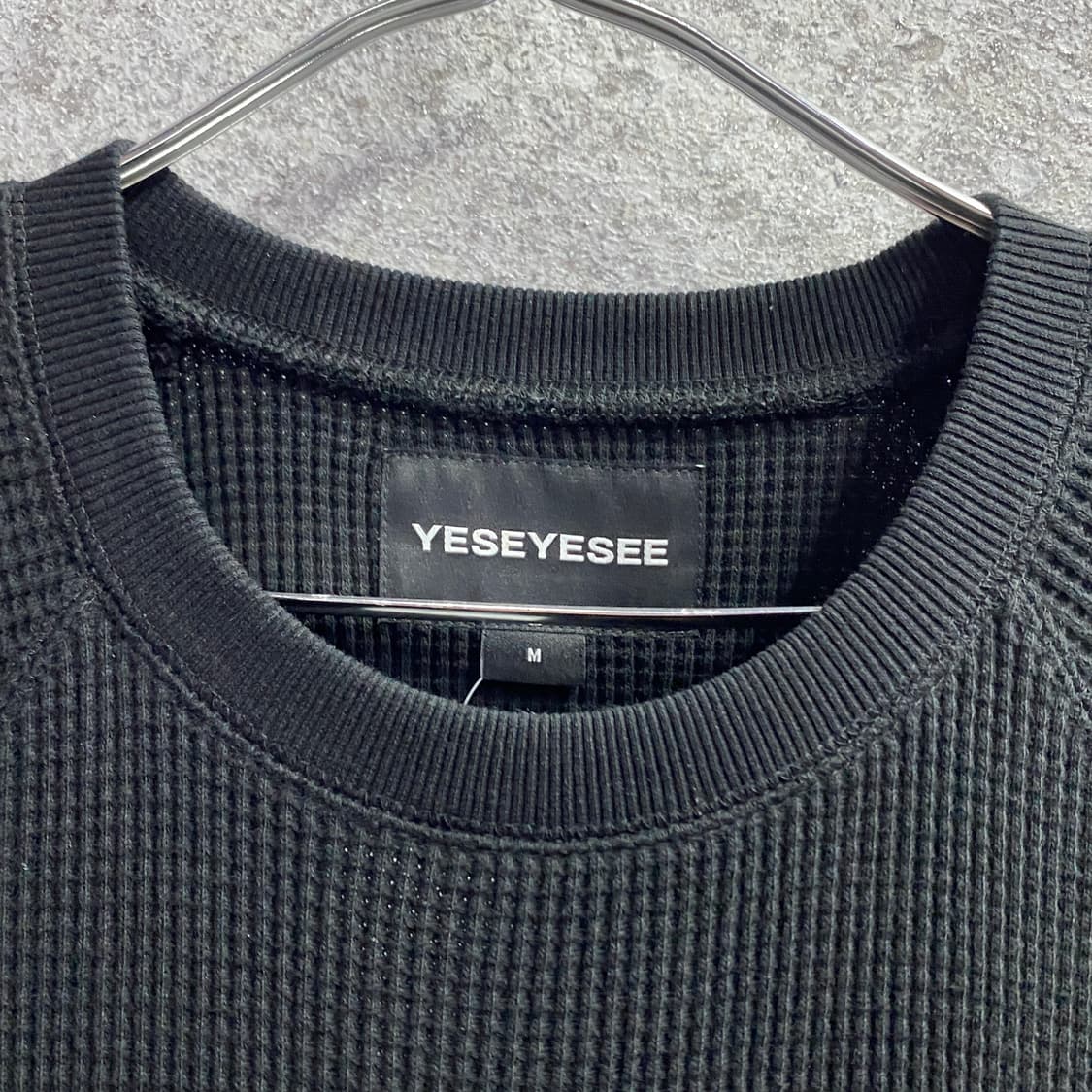 예스아이씨 빅로고 와플 반팔티 B1870 상품이미지3