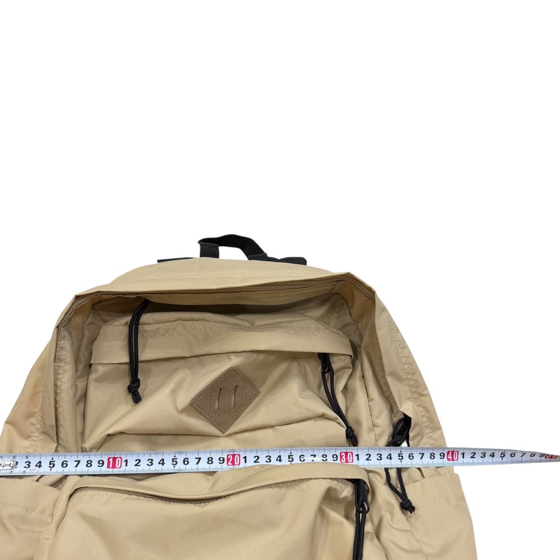 잔스포츠 돼지코 더블 브레이크 포켓 백팩 가방 베이지 상품이미지5