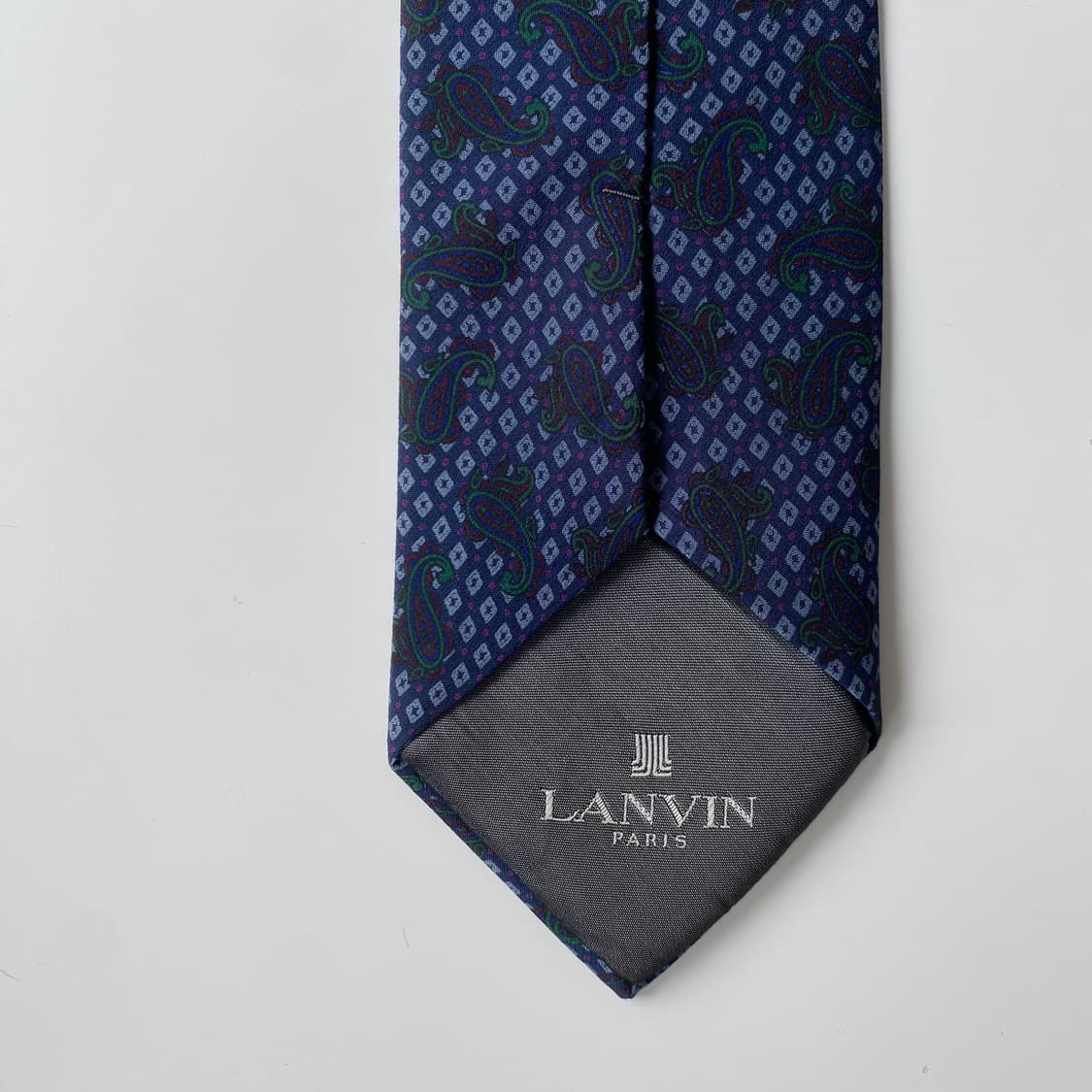 랑방 페이즐리 정품 명품넥타이 (LANVIN) 상품이미지6