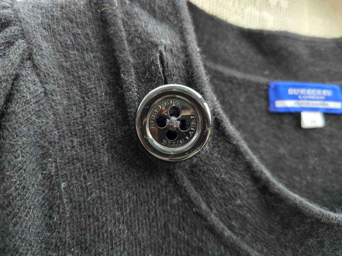버버리 블루 라벨 반팔니트 케시미어 혼방 상품이미지4