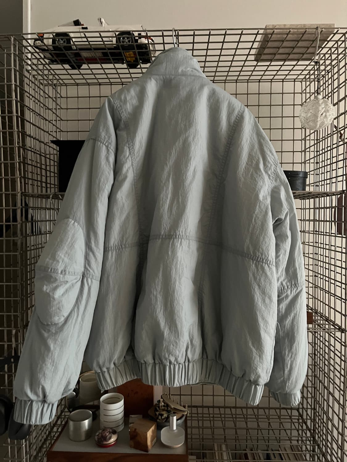 노콘텐츠 윈터 점퍼 라이트 그레이 상품이미지6