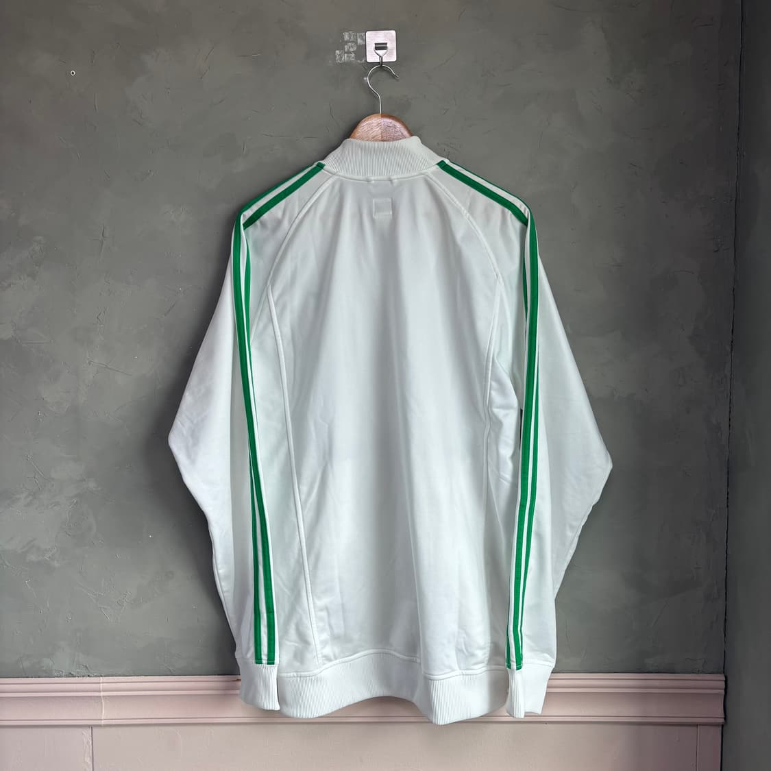 아디다스 슈퍼스타 져지 트랙탑 화이트 흰초 상품이미지4