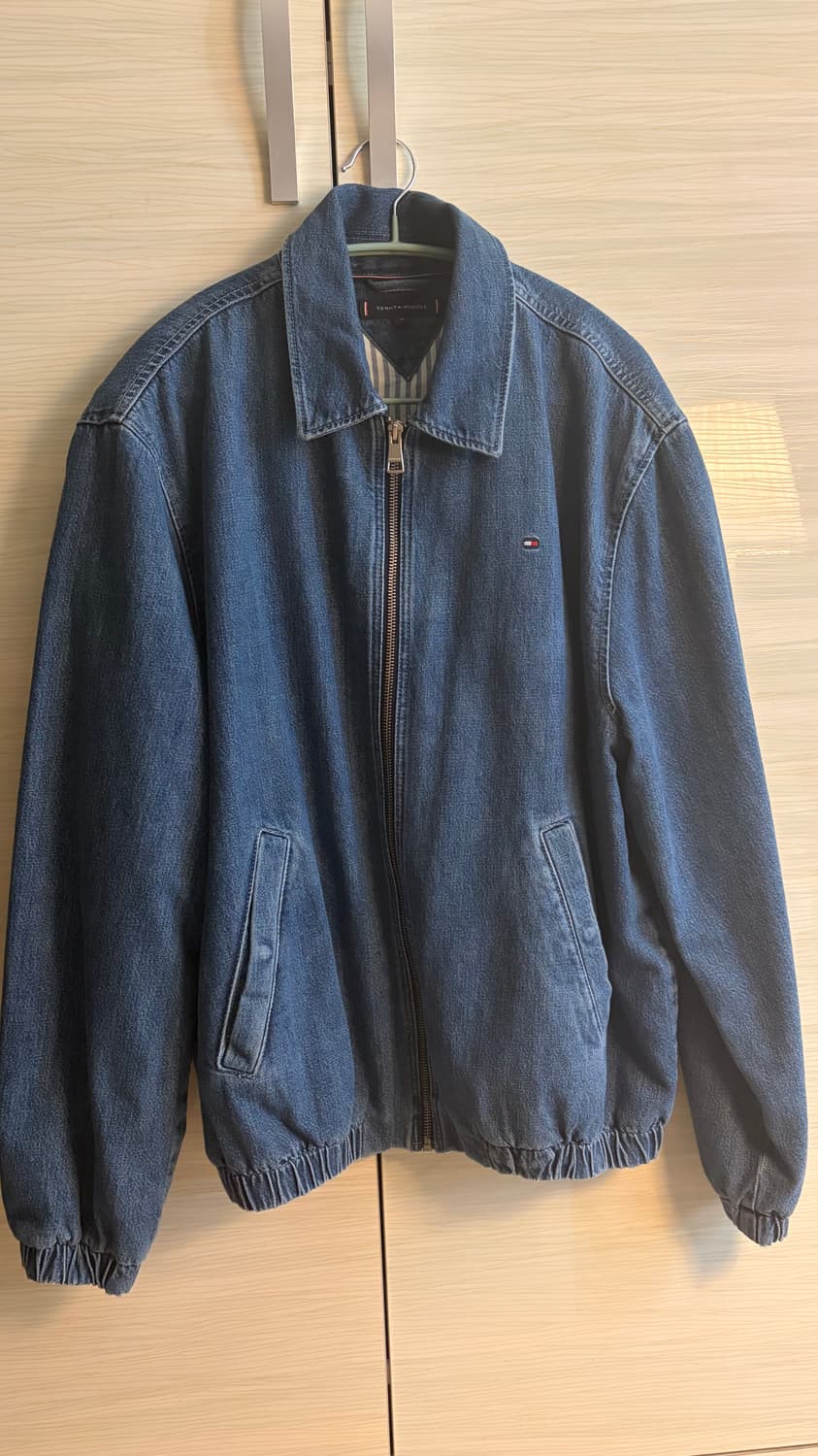 타미힐피거 데님 블루종 자켓 M 상품이미지1