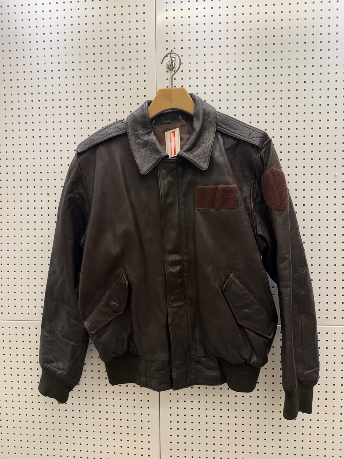 공군 레더 항공자켓 U619 상품이미지2