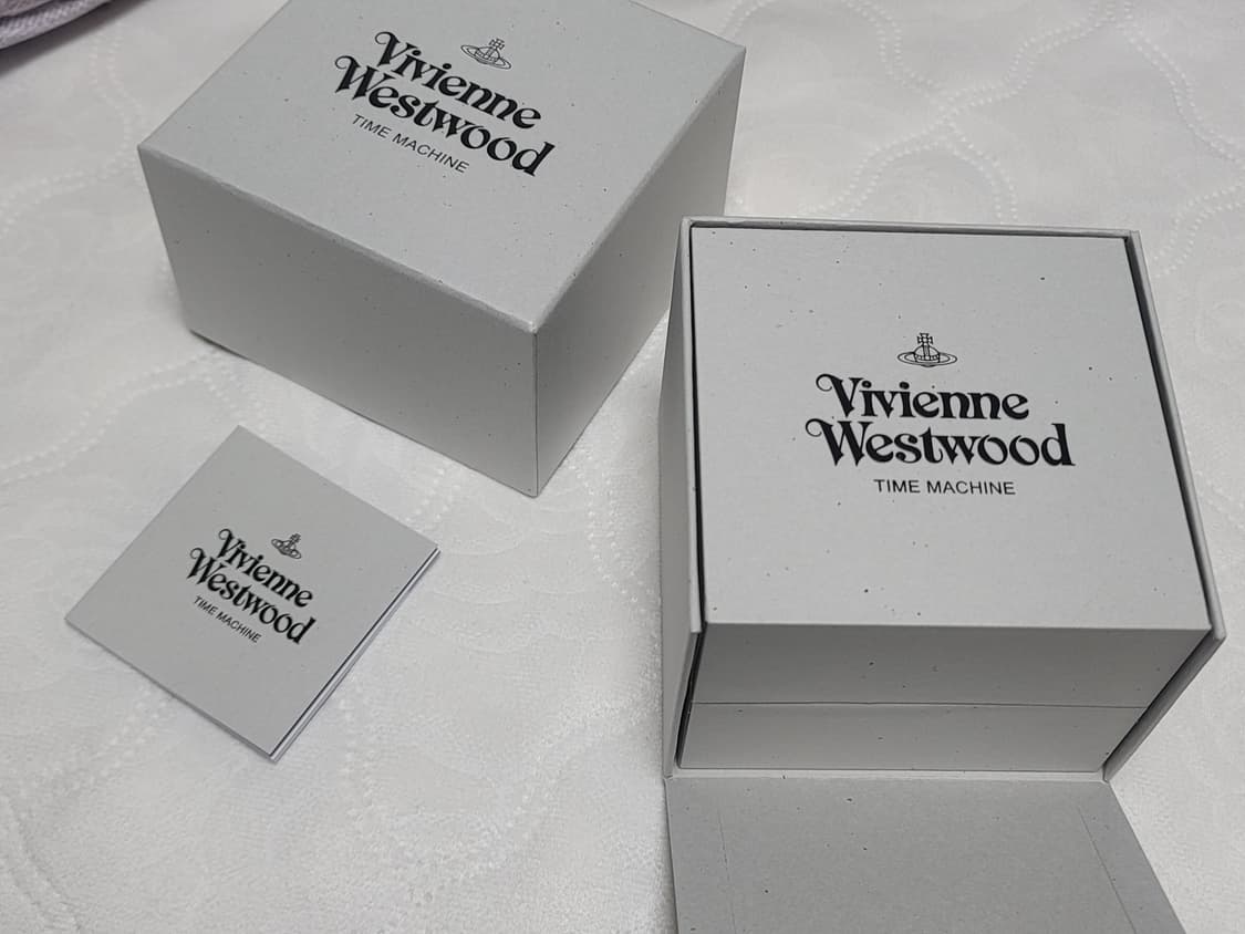 비비안 웨스트우드 로즈골드X실버 투톤 손목시계 더 월리스 상품이미지3
