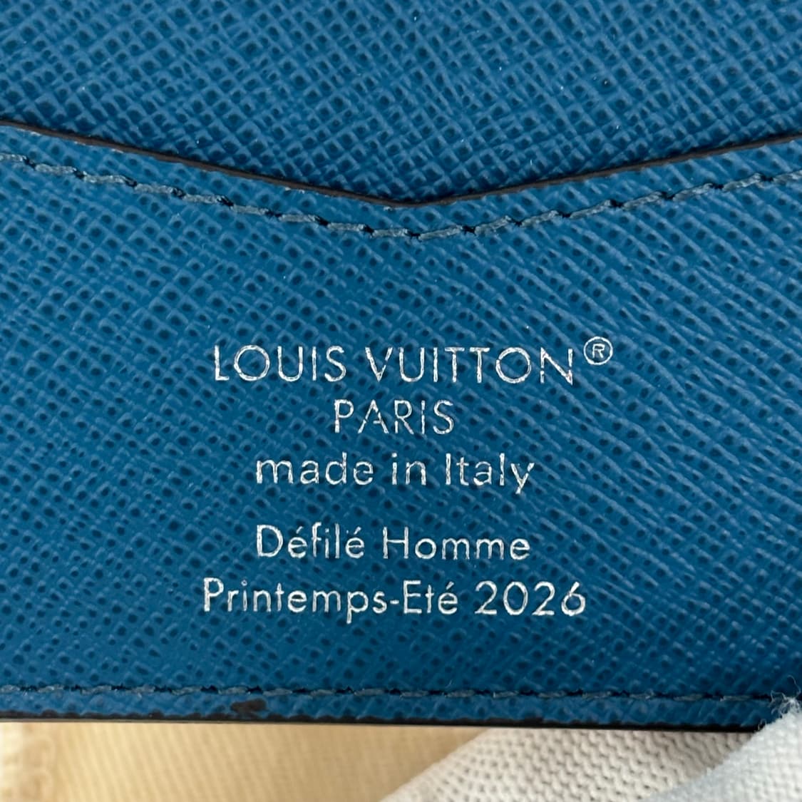 [OS]루이비통 슬렌두 월렛 블루 모노그램 반지갑 상품이미지4