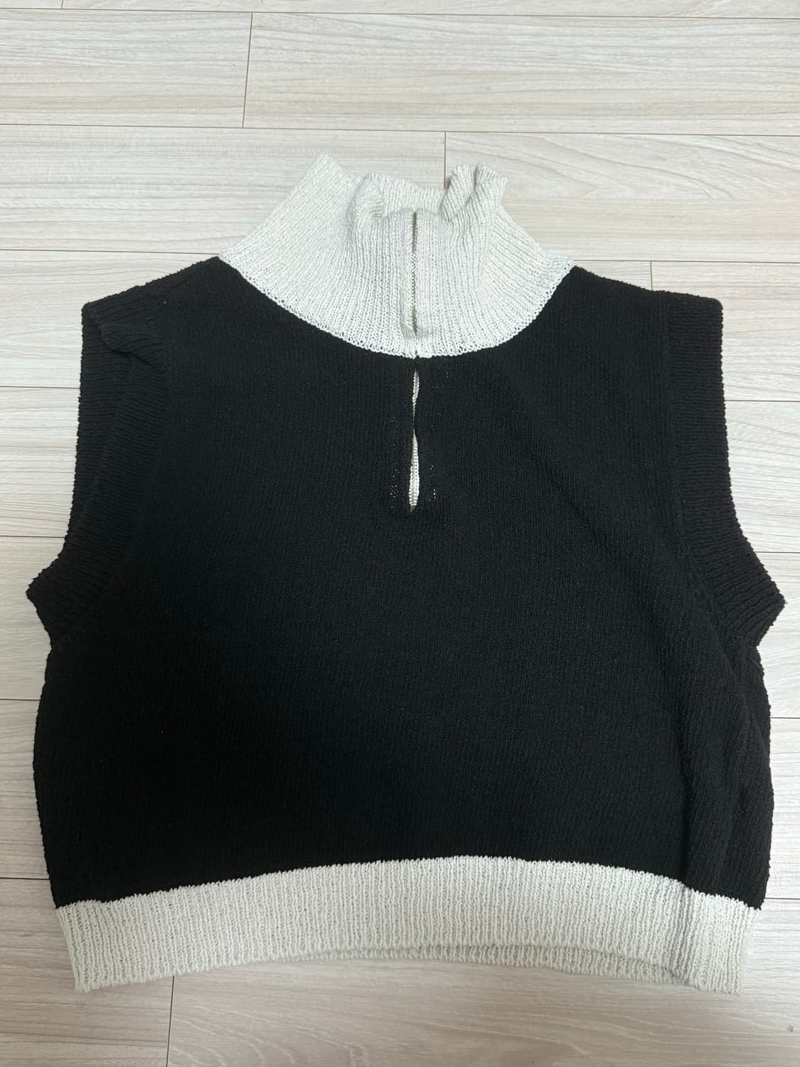 Openyy 슬리브리스니트 상품이미지1