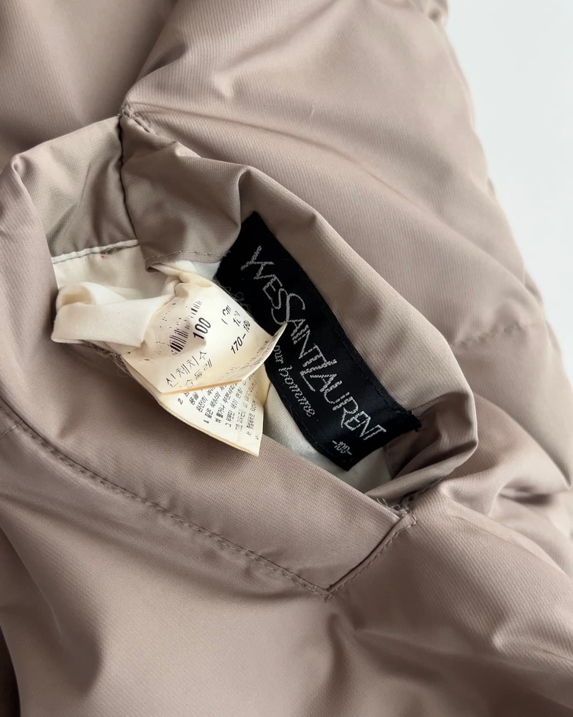 입생로랑 리버시블 구스 다운 베스트 100 상품이미지8