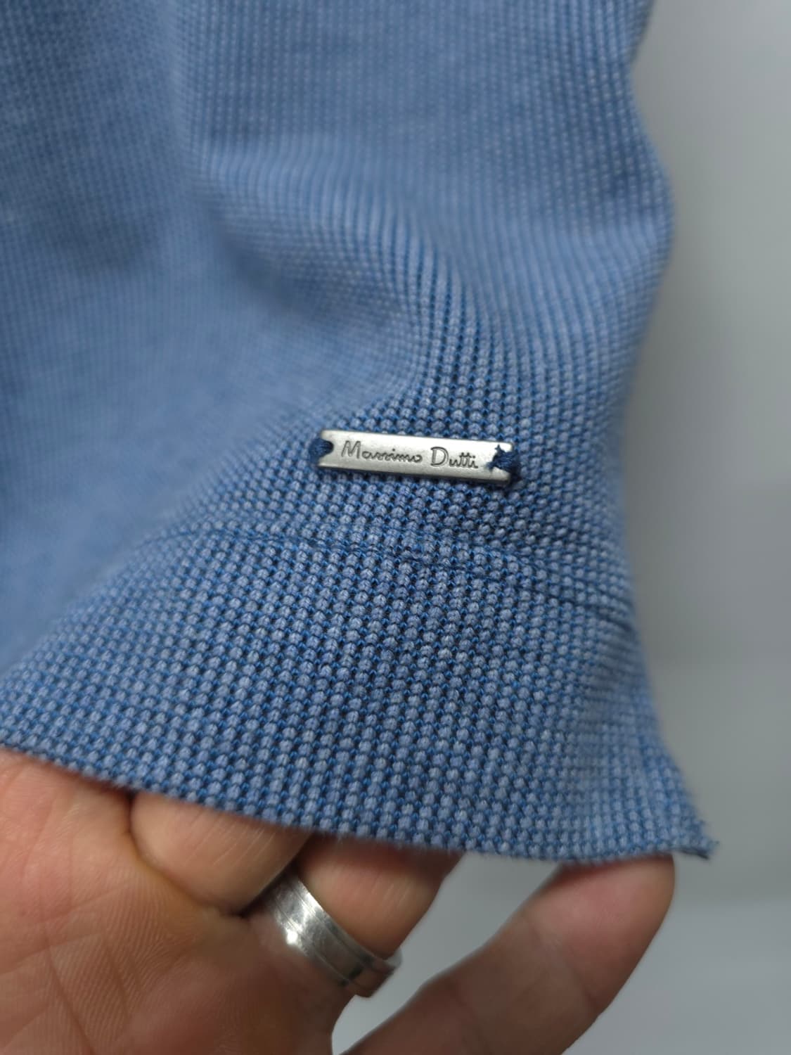 마시모두띠 엑스트라 파인 피케 반팔 카라 티셔츠 (95~100) 상품이미지6