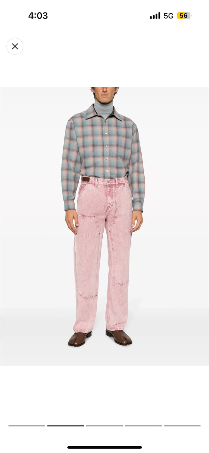 급처)메종 마르지엘라 펜들턴 울셔츠 39사이즈 상품이미지5