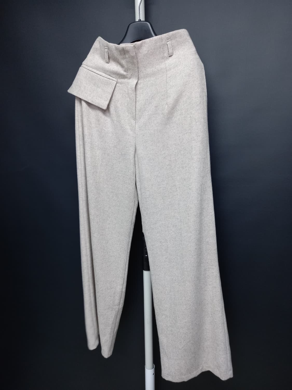 새 더블스텐다드 춘추동  하이웨스트 와이드핏 팬츠 44 상품이미지5