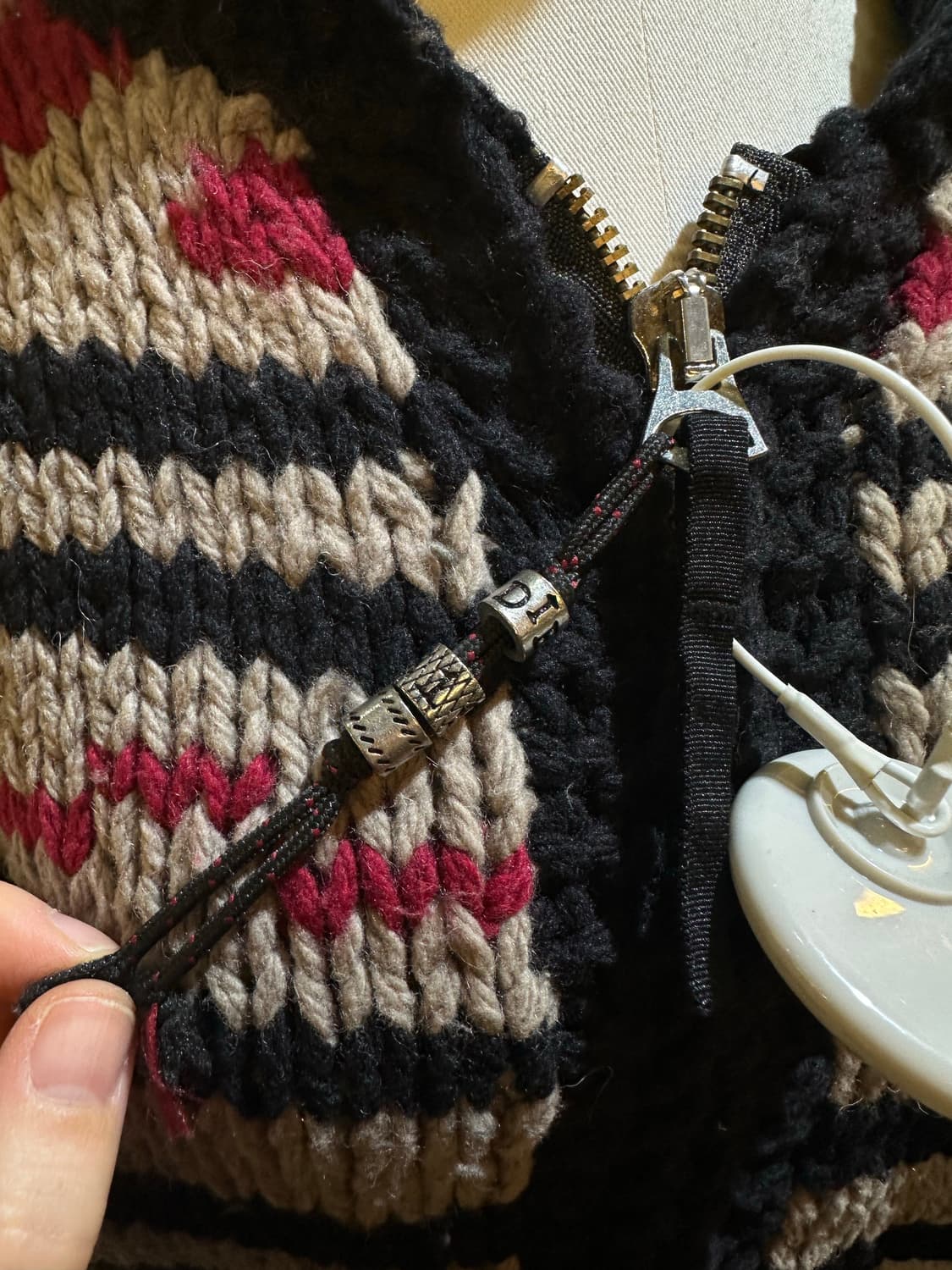 DIESEL 디젤 코위찬 니트집업💯 상품이미지3