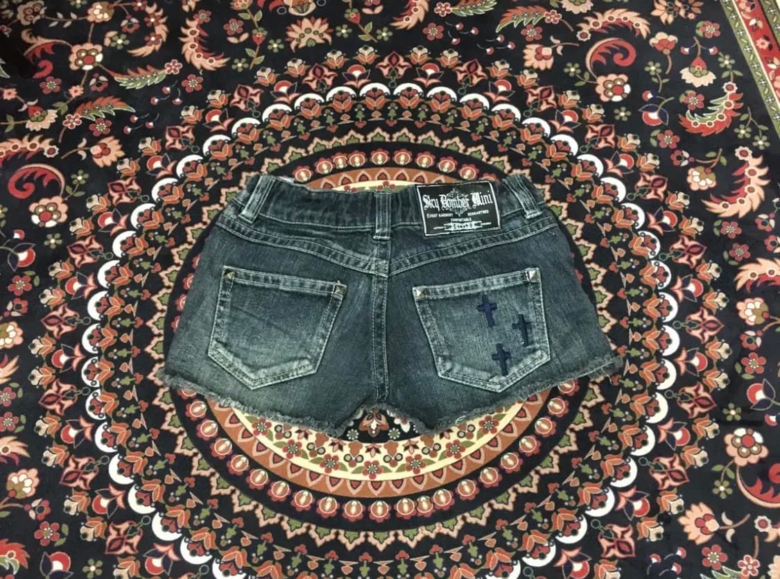 punk cross hot pants 상품이미지2
