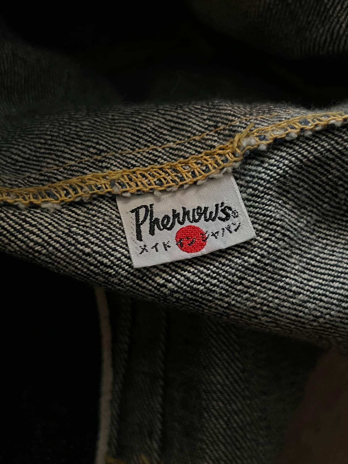 [38]Pherrow's 페로우즈 뉴 멕시코 네이티브 2세대 데님 자켓 상품이미지7