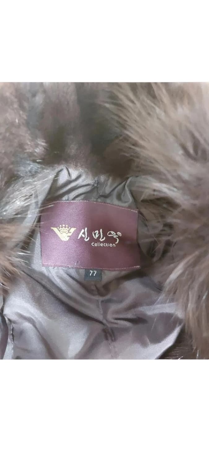 신민욱 브랜드 외투 기모 여성 패딩 벨트 포함 상품이미지2