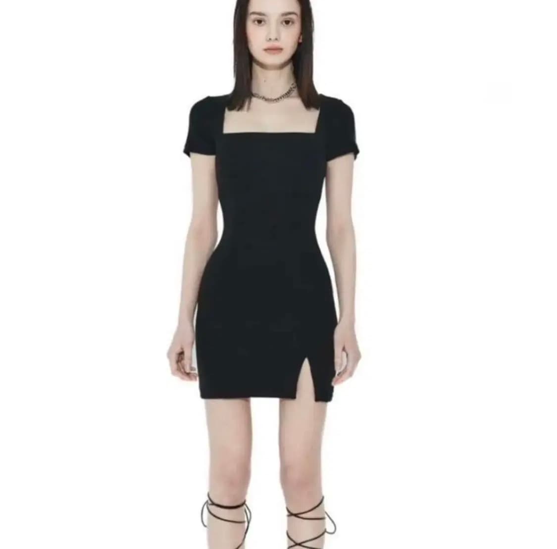 스퀘어넥 원피스 상품이미지1