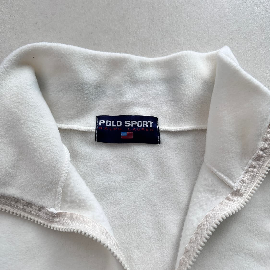 90s 폴로 스포츠 MADE IN USA 하프집업 플리스 아노락  상품이미지5