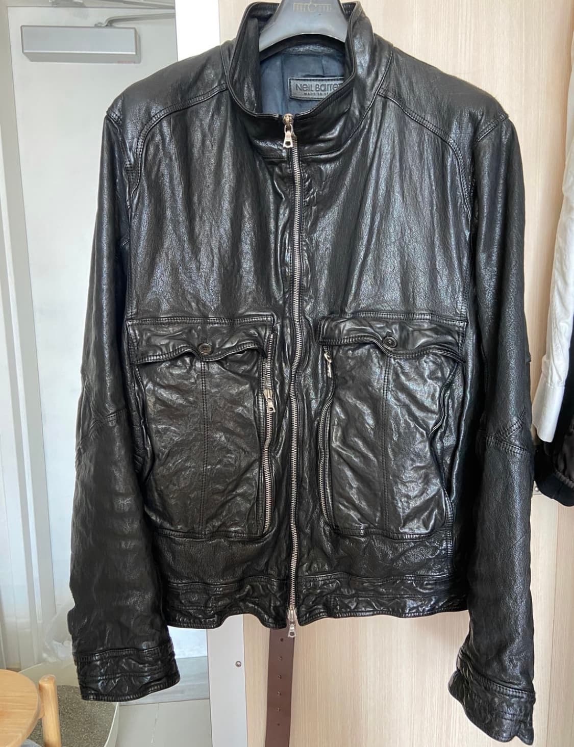 닐바렛 카우하이드 레더자켓 상품이미지4