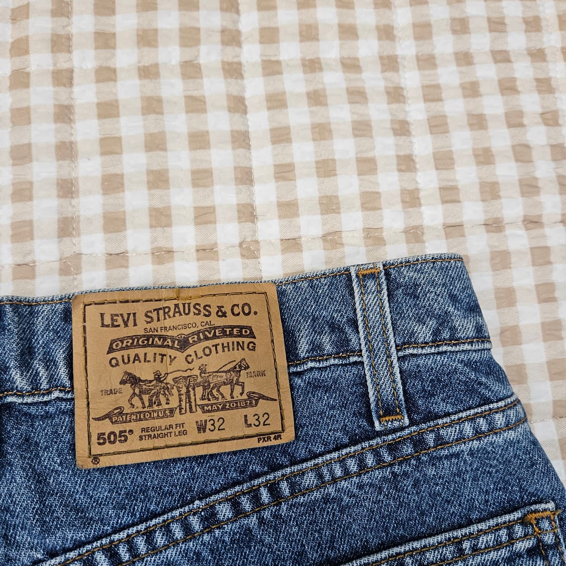 리바이스 505 데님 청바지 남자32 상품이미지6