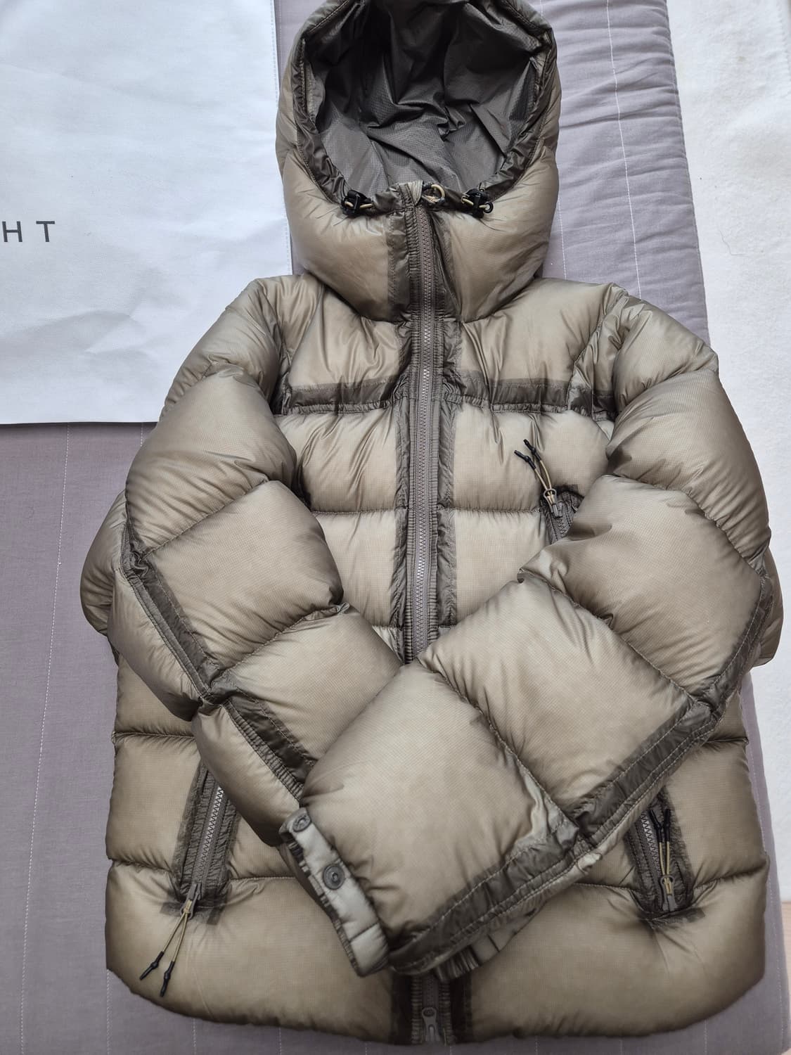 [S] 언어펙티드 LS 후드 다운 패딩 상품이미지3