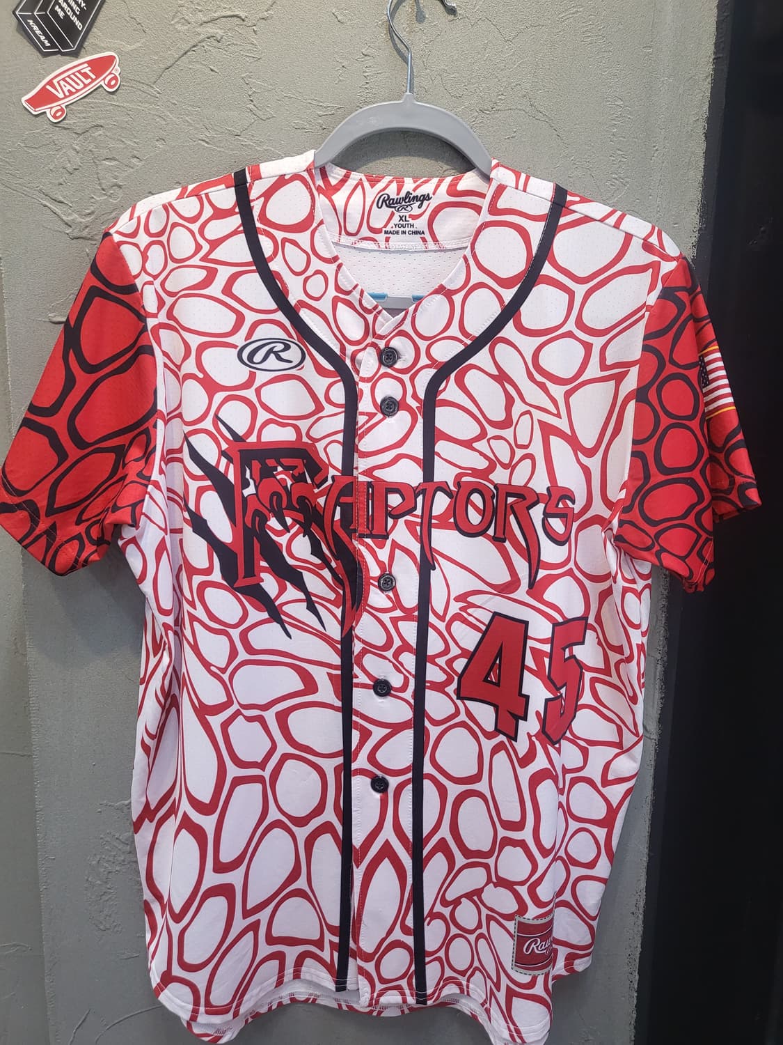 롤링스 야구 셔츠 상품이미지1