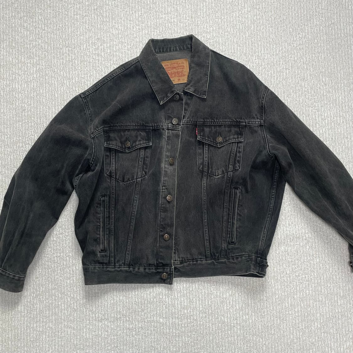 리바이스 흑청 데님 자켓 상품이미지1