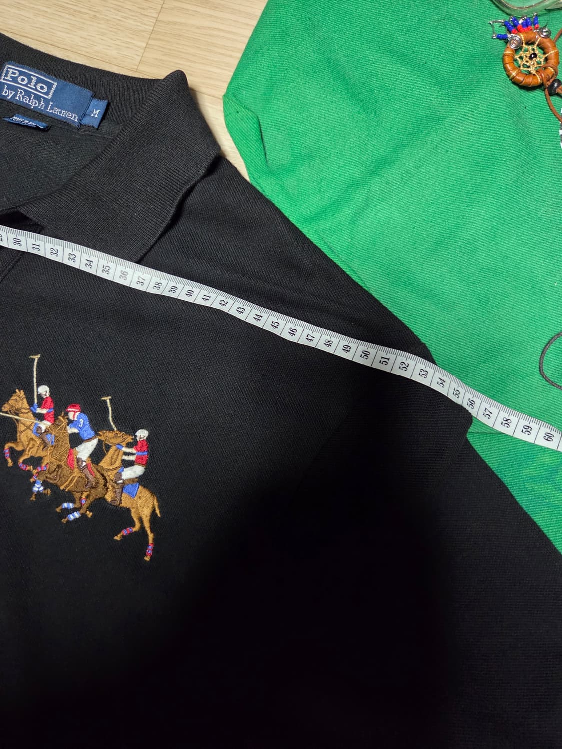 POLO RALPH LAUREN 폴로 랄프로렌 반팔 카라티 블랙  상품이미지9