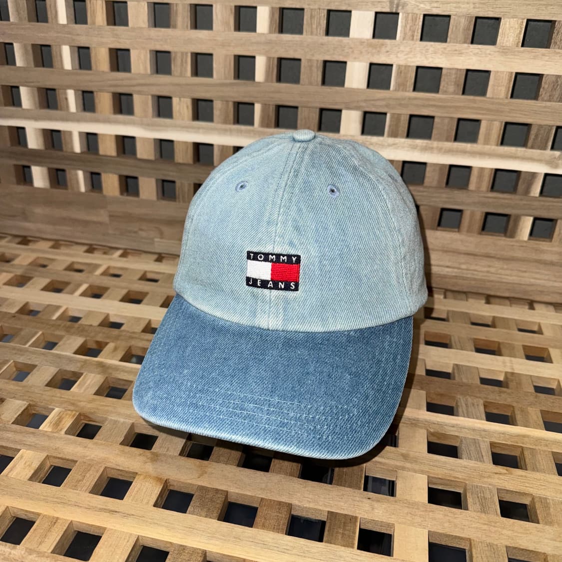 타미진스 데님 투톤 캡 상품이미지1